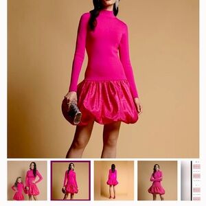 NWT Rachel Parcell Pink Mini Dress